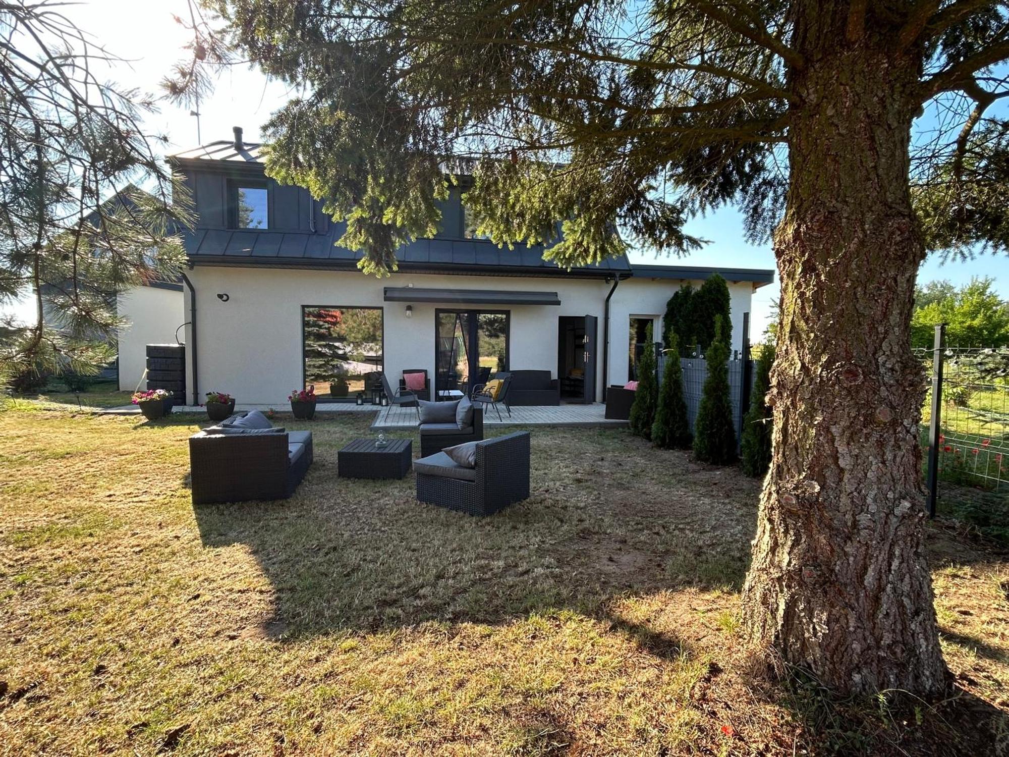 Villa Koniec Swiata Dom 84M2 Z Balia à Mikołajki Extérieur photo