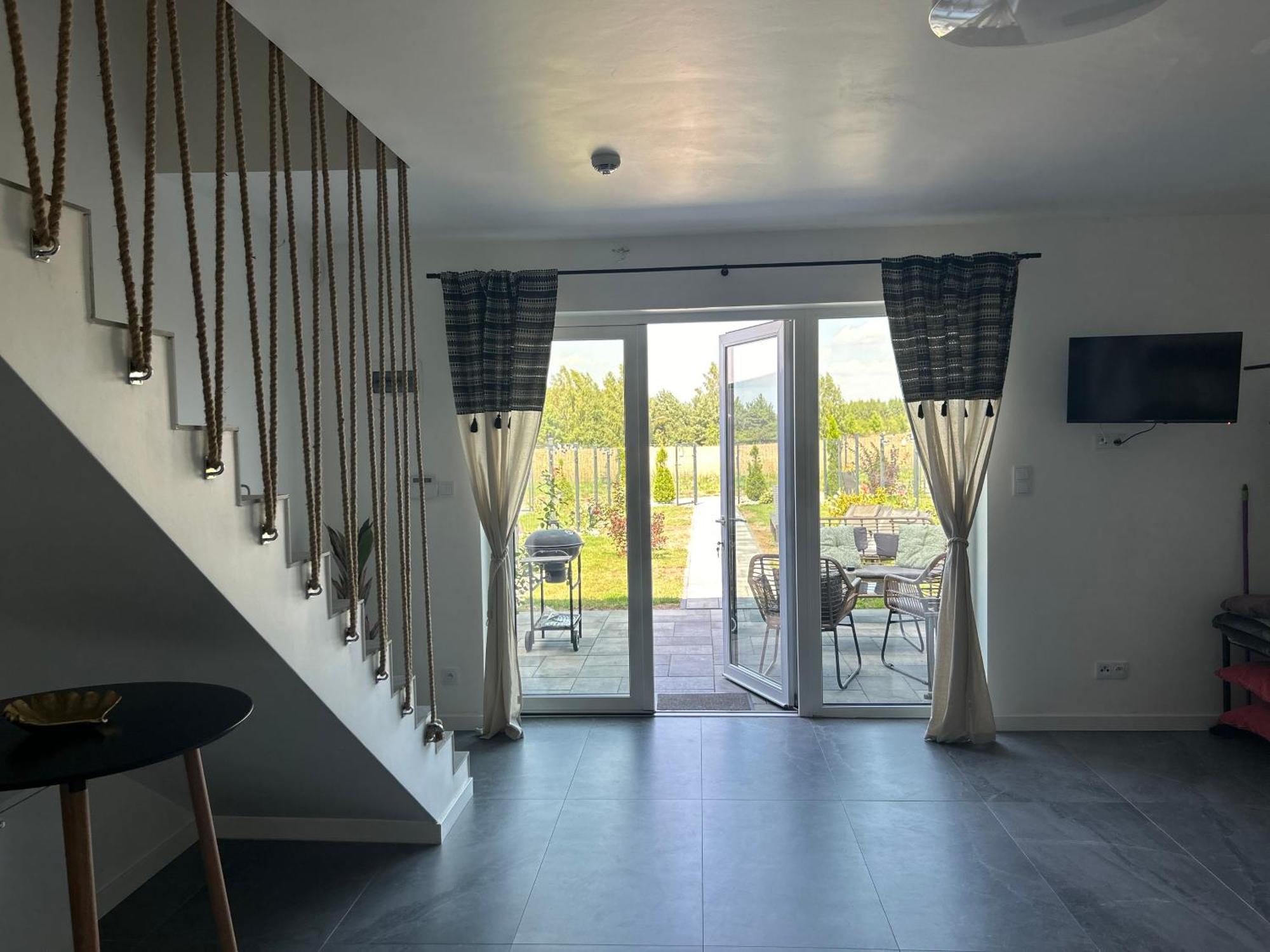 Villa Koniec Swiata Dom 84M2 Z Balia à Mikołajki Extérieur photo